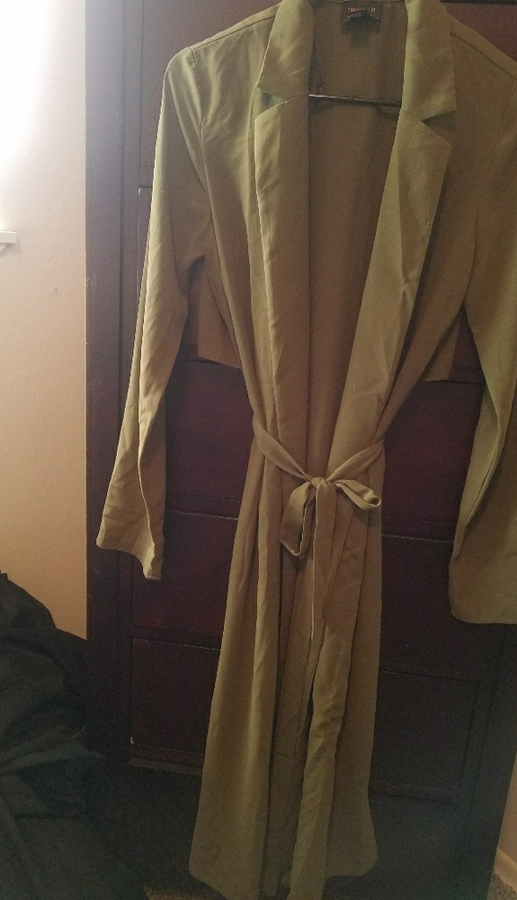 Forever 21 contemporary long coat/ blazer